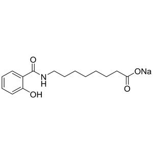 8-(2-羥基苯甲酰胺基)辛酸鈉