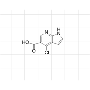 4-氯-1H-吡咯并[2,3-b]吡啶-5-甲酸