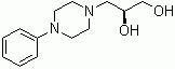 CAS 登錄號(hào)：99291-25-5, 左羥丙哌嗪, (S)-3-(4-苯基-1-哌嗪基)-1,2-丙二醇