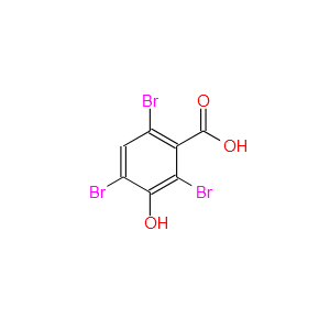 3-羥基-2，4，6-三溴苯甲酸