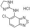 CAS 登錄號(hào)：64461-82-1, 鹽酸替扎尼定, 5-氯-N-(4,5-二氫-1H-咪唑-2-基)-2,1,3-苯并噻二唑-4-胺鹽酸鹽