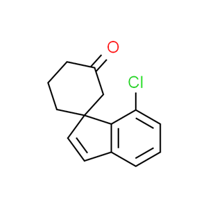 7'-chlorospiro[cyclohexane-1,1'-inden]-3-one