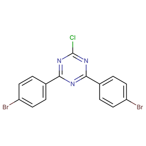 2,4-雙(4-溴苯基L)-6-氯-1,3,5-三嗪