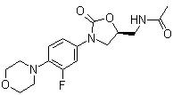 CAS 登錄號(hào)：165800-03-3, 雷奈佐利, 嗎啉惡酮, (S)-N-[[3-(3-氟-4-嗎啉基苯基)-2-氧代-5-噁唑烷基]甲基]乙酰胺