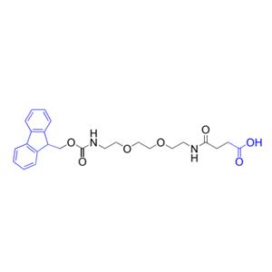 N-(FMOC-8-氨基-3-2,6-二氧雜辛基)琥珀酰胺酸