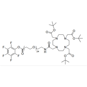DOTA-tris(TBE)-amido-dPEG24-TFP ester