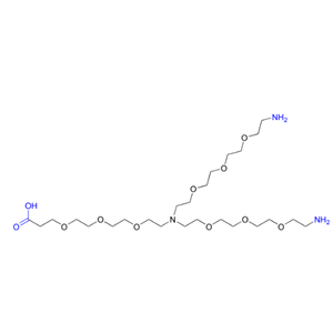 N-(acid-PEG3)-N-bis(PEG3-amine)