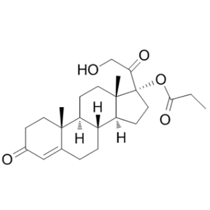 21-羥基-17-(1-氧代丙氧基)孕甾-4-烯-3,20-二酮