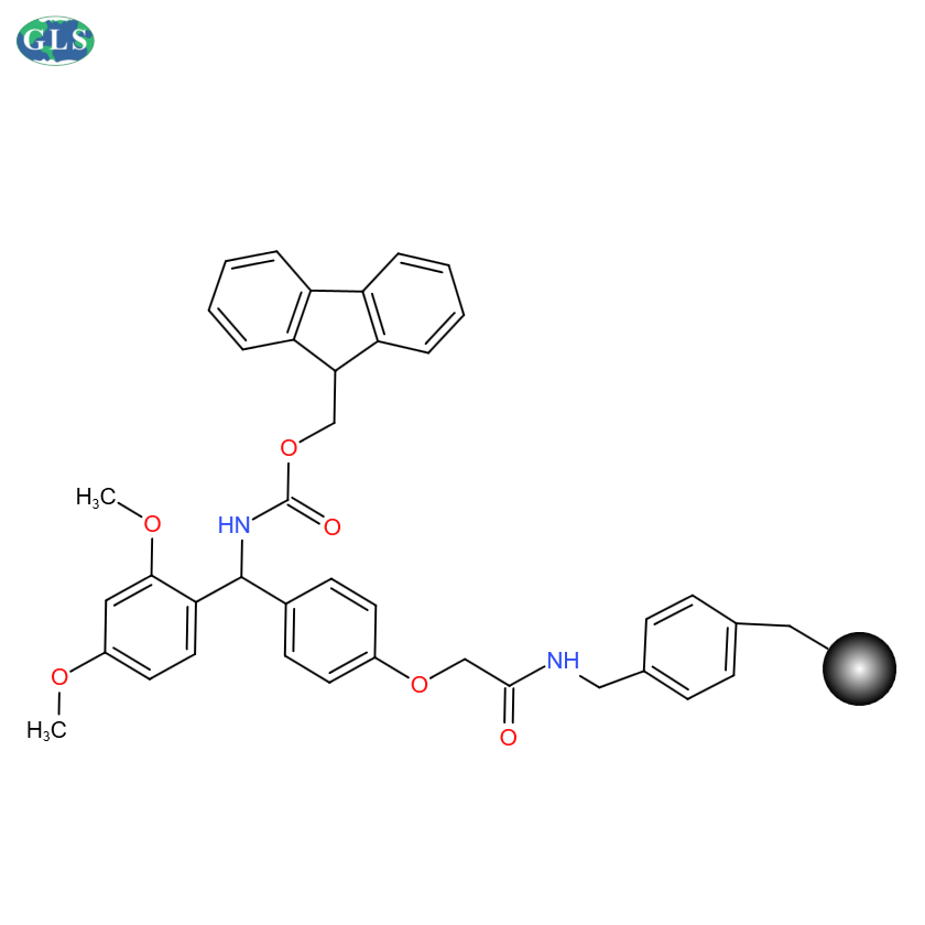 CAS#183599-10-2, Rink-Amide-AM-Resin，Rink-Amide-AM-氨基樹脂