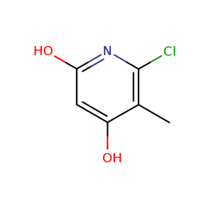 2-氯-4,6-二羥基-3-甲基吡啶