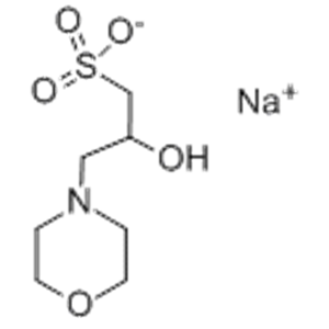 3-（N-嗎啉基）—2—羥基丙磺酸納