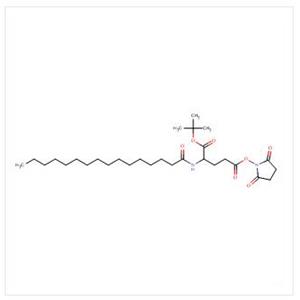 NΕ-棕櫚?；?L-谷氨酸Γ-琥珀酰亞胺基-Α-叔丁酯