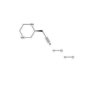 (S)-2-(哌嗪-2-基)乙腈二鹽酸鹽