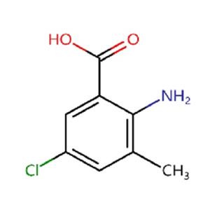 2-氨基-5-氯-3-甲基苯甲酸