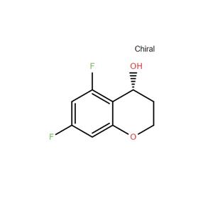 特戈拉贊中間體；R-5,7-二氟苯并二氫吡喃-4-醇