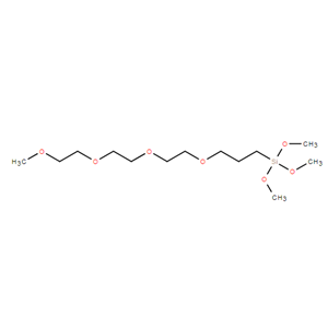  132388-45-5；(甲氧基三乙二醇醚基丙基)三甲氧基硅烷