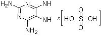 CAS 登錄號：49647-58-7, 2,4,5,6-四氨基嘧啶硫酸鹽