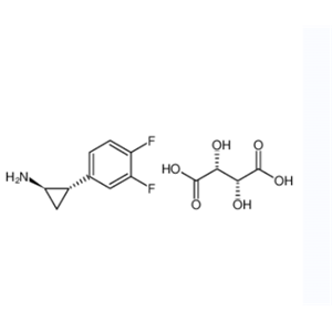 (1R,2S)-2-(3,4-二氟苯基)環(huán)丙胺 (2R,3R)-2,3-二羥基丁二酸鹽