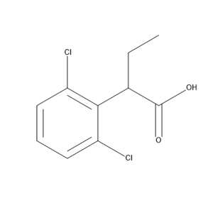 Benzeneacetic acid, 2,6-dichloro-α-ethyl-