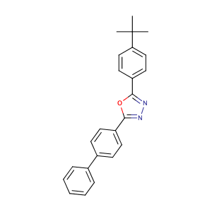 2-(4'-叔丁苯基)-5-(4'-聯(lián)苯基)-1,3,4-噁二唑