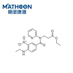 3-(4-(甲基氨基)-3-硝基-N-(吡啶-2-基)苯甲酰氨基)丙酸乙酯