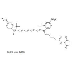 水溶cy7 NHS，Sulfo-CY7-NHS ester，磺化Cy7-NHS活化酯，Sulfo CY7-NHS