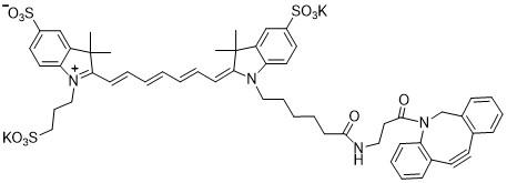 Sulfo CY7-DBCO;Sulfo-Cy7 DBCO,磺化Cy7-DBCO