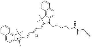 Cy5.5-炔烴，Cyanine5.5 alkyne，1628790-37-3