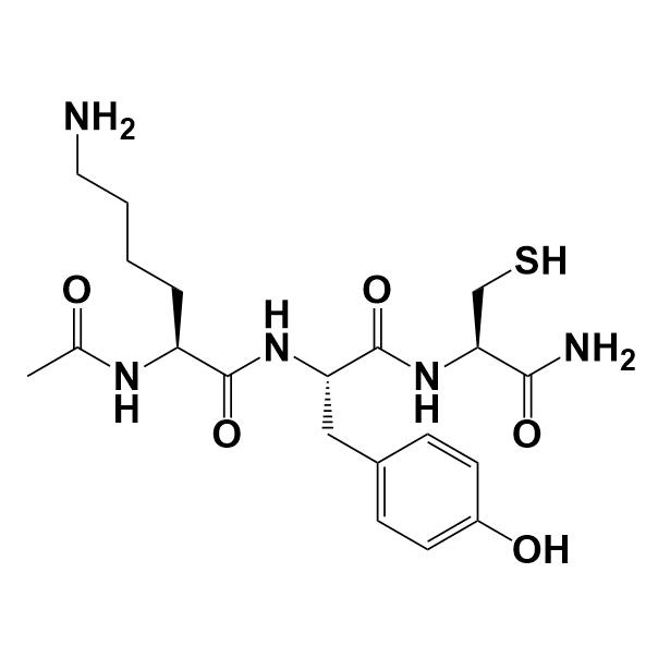 N-Acetyl lysyltyrosylcysteine amide 1287585-40-3.png