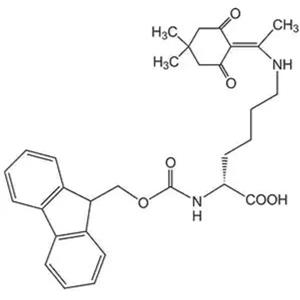 Fmoc-D-Lys(Dde)-OH，Cas# 333973-51-6