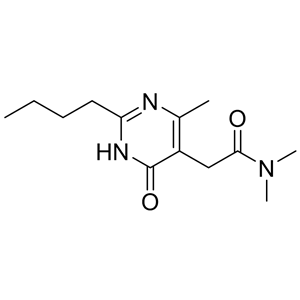 2-(2-丁基-4-羥基-6-甲基嘧啶-5-基)-N,N-二甲基乙酰胺