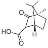 CAS 登錄號：18530-30-8， (1R,2S,4R)-4,7,7-三甲基-3-氧代-雙環(huán)[2.2.1]庚烷-2-羧酸