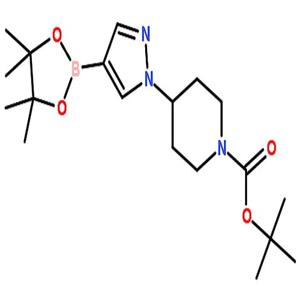 1-(1-叔丁氧羰基哌啶-4-基)吡唑-4-硼酸頻那醇酯