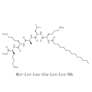 豆蔻酰五肽-17