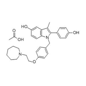 醋酸巴多昔芬:醋酸巴多西芬;巴多昔芬醋酸鹽;醋酸巴澤昔芬