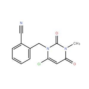2-[(6-氯-3,4-二氫-3-甲基-2,4-二氧代-1(2H)-嘧啶基)甲基]苯甲腈
