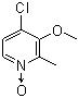 CAS 登錄號：122307-41-9, 4-氯-3-甲氧基-2-甲基吡啶 N-氧化物