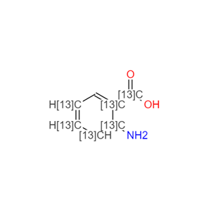 鄰氨基苯甲酸-[13C6]