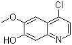 CAS 登錄號：205448-31-3, 4-氯-6-甲氧基喹啉-7-醇