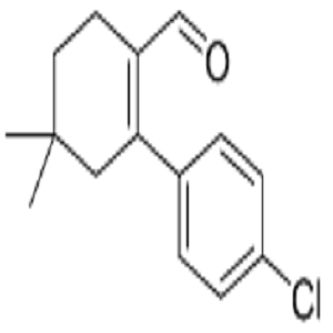 2-(4-氯苯基)-4,4-二甲基-1-環(huán)己烯-1-甲醛 