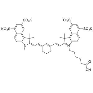 Sulfo-Cyanine7.5 carboxylic acid，1803099-44-6