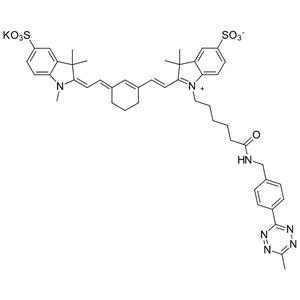 磺酸基花青素CY7四嗪，Sulfo-Cyanine7 tetrazine