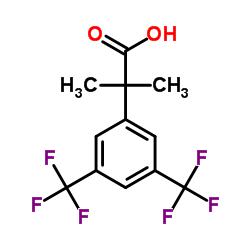 2-(3,5-雙-三氟甲基-苯基)- 2-甲基-丙酸 CAS 289686-70-0.png