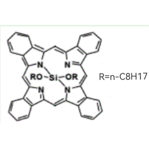 正辛醇軸向取代硅酞菁(silicon(IV)phthalocyanine，SiPc)