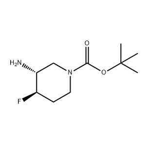 叔-丁基 (3R,4R)-3-氨基-4-氟哌啶-1-甲酸基酯