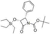 (3R,4S)-3-(三乙基硅氧基)-4-苯基-2-氧-氮雜環(huán)丁-1-甲酸叔丁酯