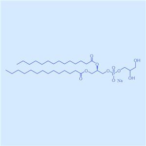 DMPG,1,2-二肉豆蔻?；?sn-甘油-3-磷酸-外消旋-（1-甘油)鈉鹽