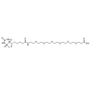 Biotin PEG5-C2-COOH