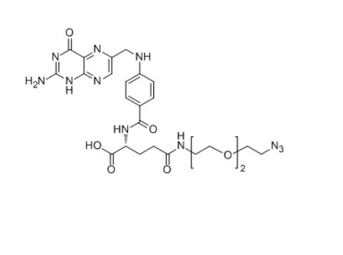 葉酸-二聚乙二醇-疊氮基