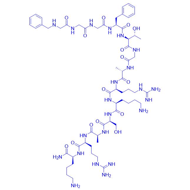 [Nphe1]Nociceptin(1-13)NH2 267234-08-2.png